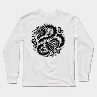 dragon design Long Sleeve T-Shirt